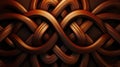 Abstract knot design background, abstract illustration