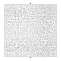 Abstract labyrinth. Game for kids. Puzzle for children. Maze conundrum. Vector illustration