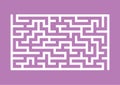 Abstract labyrinth. Game for kids. Puzzle for children. Maze conundrum. Vector illustration