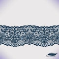Abstract lace ornament