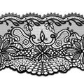 Abstract lace ornament
