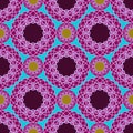 Abstract lace spirograph pattern