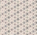 Abstract lacy floral seamless pattern