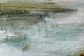 Abstract landscape art background. Seascape Contemporary art. Oil painting of ocean. oil paint texture. Modern art. Royalty Free Stock Photo