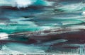 Abstract landscape art background. Seascape Contemporary art. Oil painting of ocean. oil paint texture. Modern art. Royalty Free Stock Photo