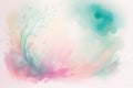 Abstract landscape background with imitation of watercolor Royalty Free Stock Photo