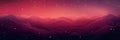 abstract landscape background smooth retro gradient with layered vintage tones from red to black with noise, grains and lines