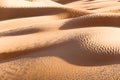 Abstract landscape in the Sand dunes desert of Sahara South Tunisia Royalty Free Stock Photo