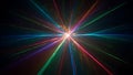 Laser Diffraction Pattern (ai generated) Royalty Free Stock Photo