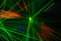 Abstract laser light