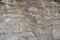 Abstract layered patterns on a rock surface at Castle Rocks State Park, Idaho, USA Royalty Free Stock Photo