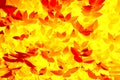 Abstract vivid leaf pattern