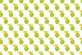 Abstract lemon fruit seamless pattern background