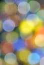 Abstract lens bokeh background