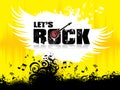 Abstract lets rock background