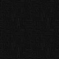 Abstract letters and numbers seamless pattern.
