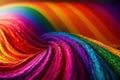 Abstract LGBT diversity rainbow color texture background pattern backdrop Royalty Free Stock Photo