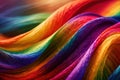 Abstract LGBT diversity rainbow color texture background pattern backdrop Royalty Free Stock Photo