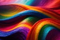 Abstract LGBT diversity rainbow color texture background pattern backdrop Royalty Free Stock Photo