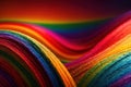 Abstract LGBT diversity rainbow color texture background pattern backdrop Royalty Free Stock Photo