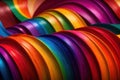 Abstract LGBT diversity rainbow color texture background pattern backdrop Royalty Free Stock Photo