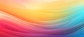 Abstract LGBT rainbow color texture with motion waves background illustration (Generative Ai) Royalty Free Stock Photo
