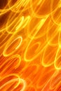 Abstract light background red orange night lights