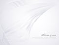 Abstract light beautiful wavy lines on a white background Pattern from the wave lines for the design of advertising template