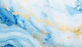 Abstract light blue marble texture with gold splashes Royalty Free Stock Photo