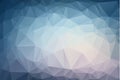 Abstract Light Blue polygonal illustration, which consist of triangles. Geometric background in Origami style with gradient. Trian Royalty Free Stock Photo