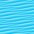 Abstract light blue wave background. Seamless ripple texture Royalty Free Stock Photo