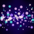 Abstract light bokeh background, vector illustration Colorful bokeh texture pattern background. eps 10 Royalty Free Stock Photo