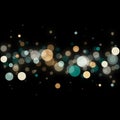 Abstract light bokeh background, vector illustration. eps 10 Royalty Free Stock Photo