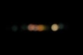 Abstract  light in the city bokeh and defocused lights, Night blurred background Royalty Free Stock Photo