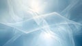 Abstract light composition with translucent layers creating a calm blue atmosphere for artistic purposes