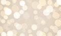 Abstract light glitter glow effect background. Vector defocused sun shine or golden and white sparkling lights and glittering glow Royalty Free Stock Photo