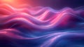 abstract light motion on dark blue background black, in the style of light magenta, colorful curves