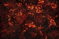 Abstract light orange blaze fire flame glitter vintage particles texture with fire spark pattern on dark Royalty Free Stock Photo