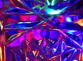 Abstract light painting with multiple colors. Royalty Free Stock Photo