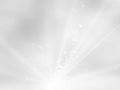 Abstract light rays and dust gray background Royalty Free Stock Photo