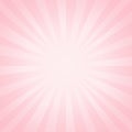 Abstract light soft Pink rays background. Vector