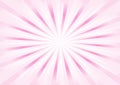 Abstract light soft Pink rays background. Vector