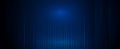 Abstract light stripes line pattern. Vector graphic design with blank, empty space on gradient blue color background.