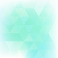 Light turquoise geometrical pattern with triangles