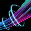 Abstract Light Wave Effect