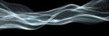 Abstract light waves with flowing patterns and luminous particles creating a dynamic visual effect Royalty Free Stock Photo