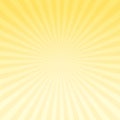 Abstract light Yellow gradient rays background. Vector EPS 10 cmyk Royalty Free Stock Photo