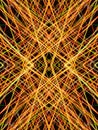 Abstract light zigzag pattern