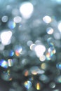 Abstract lighting Bokeh defocused background from cristal light