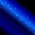 Abstract lights background with glowing stars